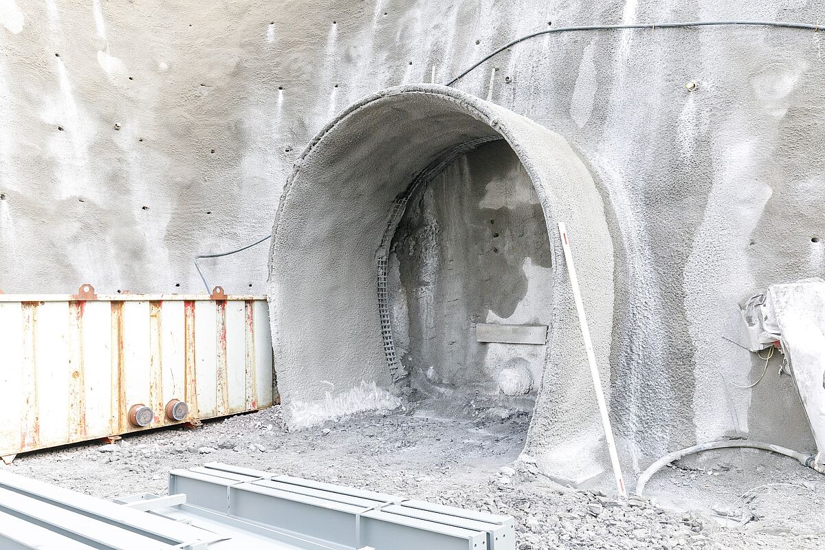 Die Arbeiten am Erkundungsstollen Altstadt laufen seit September 2021. Ende 2023/Anfang 2024 starten die Arbeiten für den Haupttunnel. (Fotoquelle: VLK)