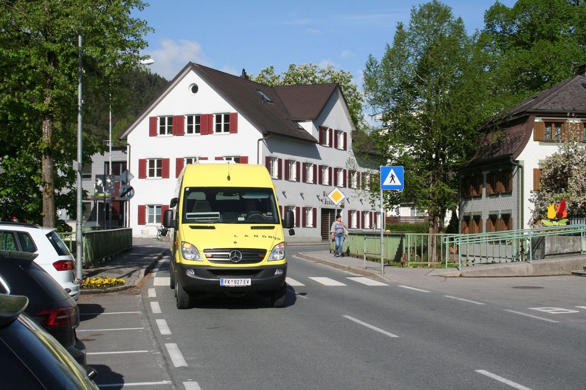 Die Buslinie verbindet das Sonnenheim mit dem Zentrum.